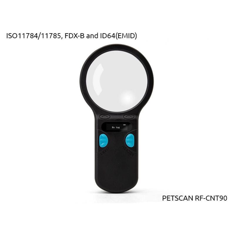 PetScan RF Mikrochip-Lesegerät CNT90 schwarz
