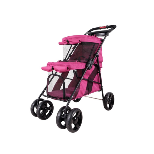 Doppelter Kinderwagen Innopet innopet-double-decker-ketszintes-kutyakocsi-.jpg