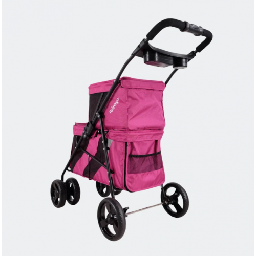 Doppelter Kinderwagen Innopet innopet-double-decker-ketszintes-kutyakocsi- (1).jpg