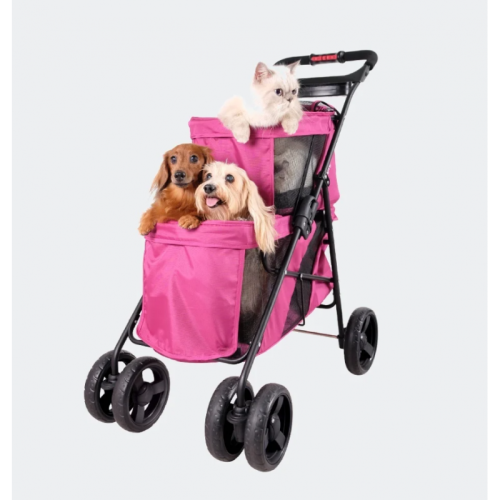 Doppelter Kinderwagen Innopet innopet-double-decker-ketszintes-kutyakocsi- (2).jpg