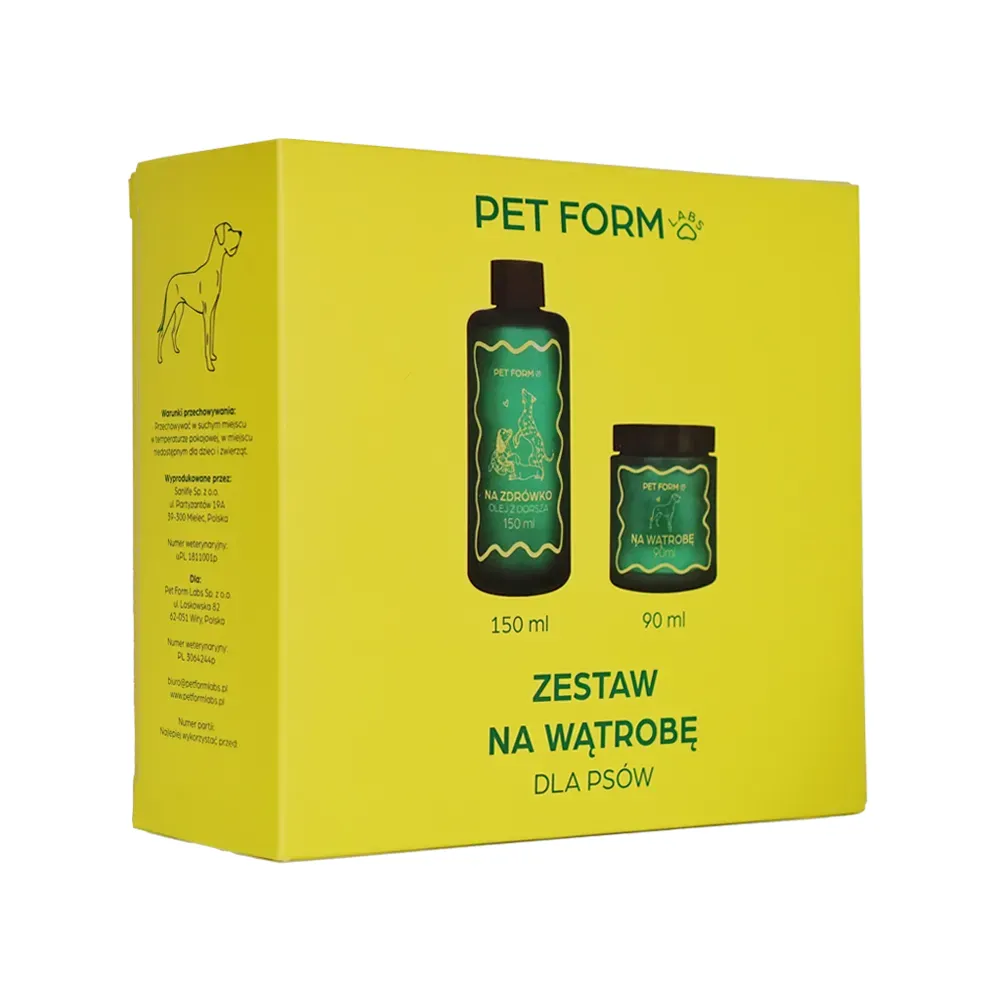 Leber-Kit für Hunde 90ml+150ml PetFormLabs
