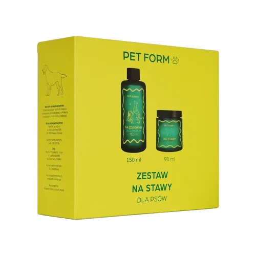 Gelenk-Set für Hunde 90ml+150ml PetFormLabs zestaw-dla-psa-na-stawy-x1.webp
