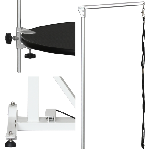 Pneumatischer Pflegetisch für das Rotationstrimmen stół 838round.png