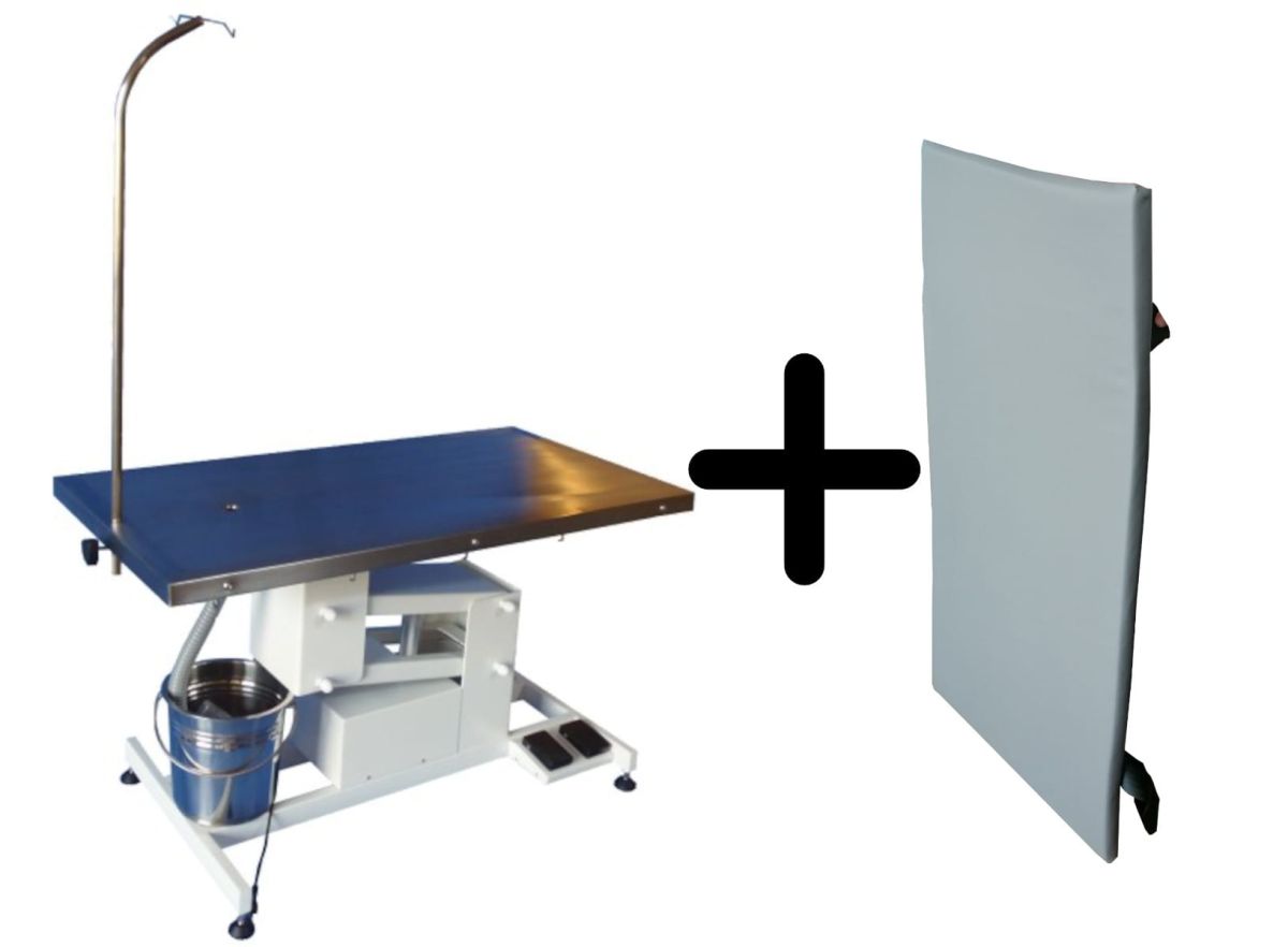Elektrischer Tierarzttisch mit Matratze
