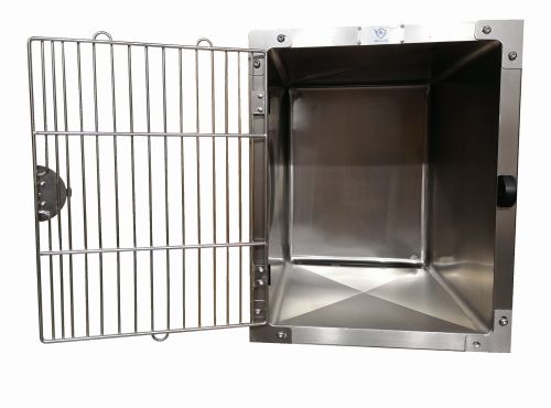 Tierärztliches Käfigset aus Edelstahl klatka m 509.jpg