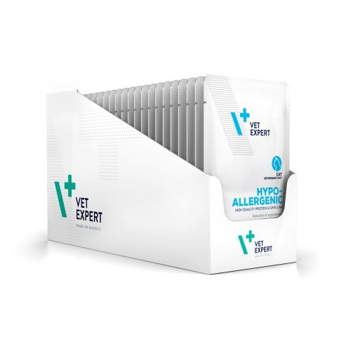 HYPOALLERGIC CAT Nassfutter für Katzen 100g Vet Expert  vet-expert-hypoallergenic-cat-saszetka-12x100g-mokra-karma-weterynaryjna-dla-kotow.jpg