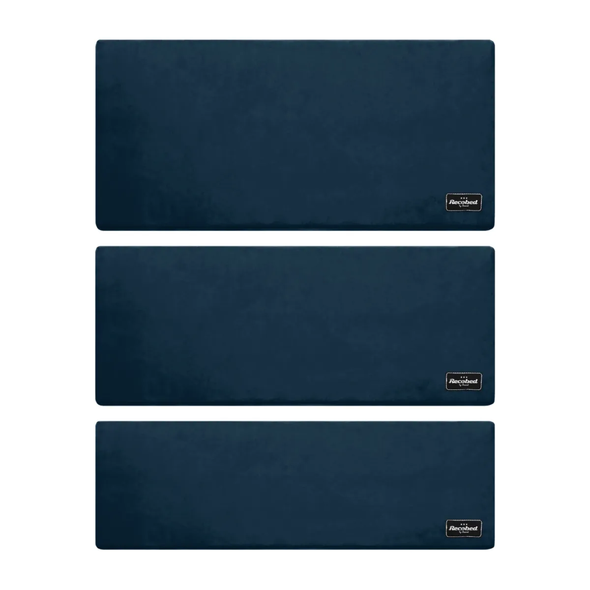 Katzen-Veloursmatte für die Fensterbank navy blau