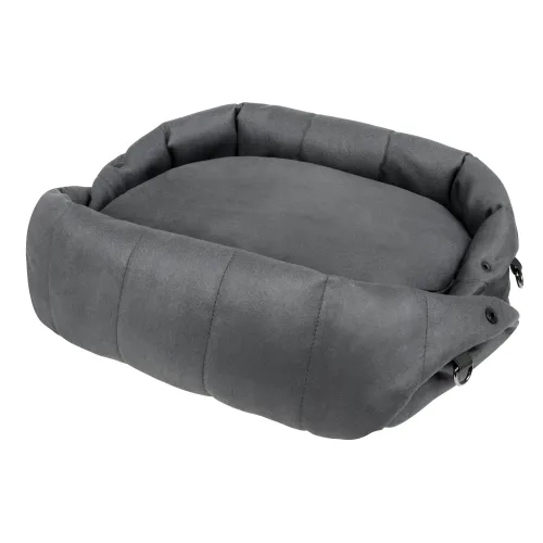 Transporttasche aus Velours recobed-torba-transportowa-szara-7644.webp