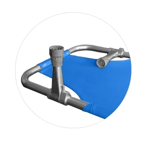 Tierärztliche Transporttrage stopka niebieskie stand.webp