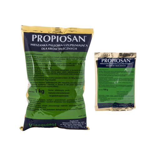 Propiosan für Kühe vor dem Kalben Propiosan dla krów przed wycieleniem1kg100g.jpg